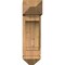 Ekena Millwork Imperial Arts and Crafts Smooth Bracket w/ Offset Brace, Western Red Cedar, 7 1/2"W x 18"D x 26"H BKT0806X18X26IMP03SWR - alternate 2